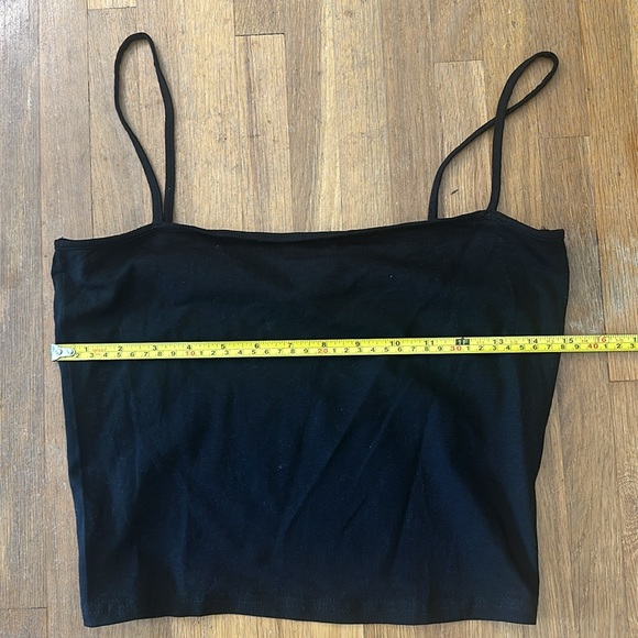 *last chance!!* Divided H&M | Women’s black cami crop top - Picture 3 of 7